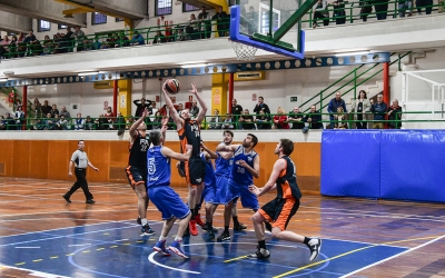 La ratxa com a local del Bàsquet Pia es va veure frenada en sec. | Roger Benet